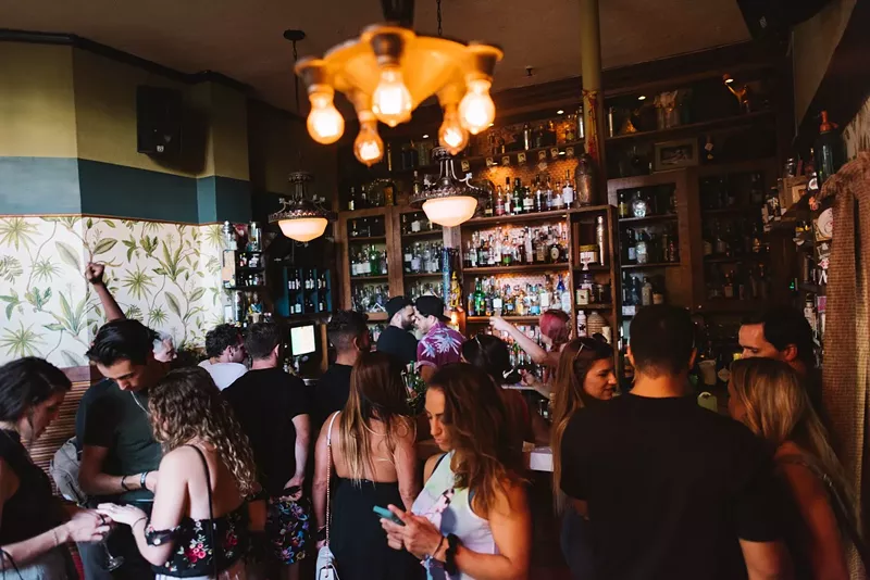 Image: Get your drink on at the Broken Shaker.