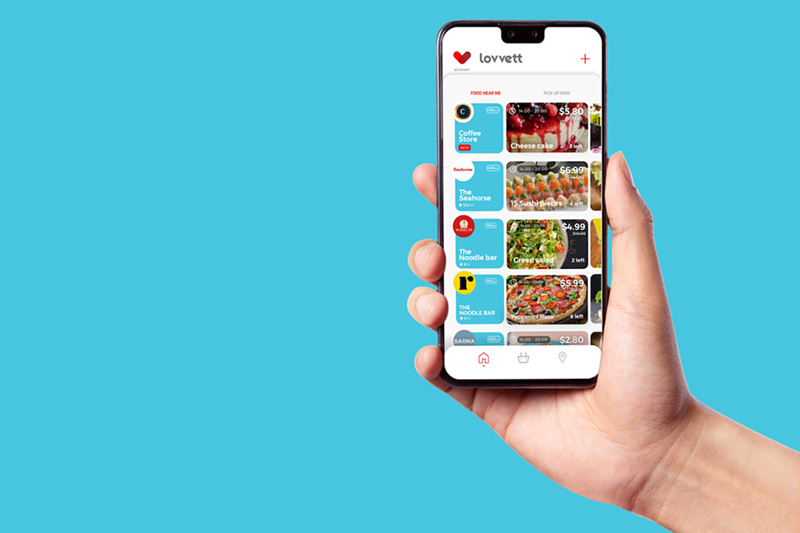 Image: The Lovvett app pairs hungry Miami residents with reduced-price fare that would otherwise end up as unnecessary food waste.
