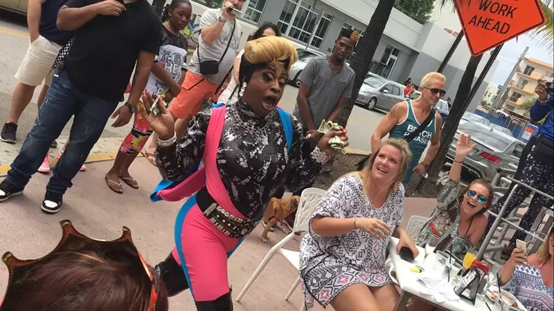 Image: The Palace's famous drag show on Ocean Drive.