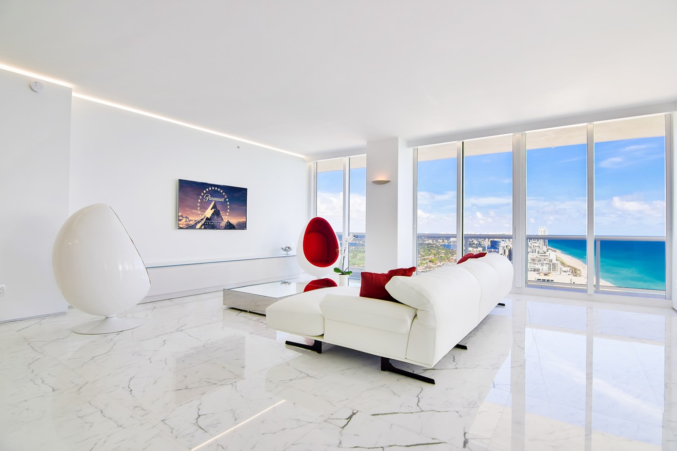 The owners of a $3.5 million penthouse atop the Blue Diamond in Miami Beach are accepting Bitcoin and Ethereum as payment.