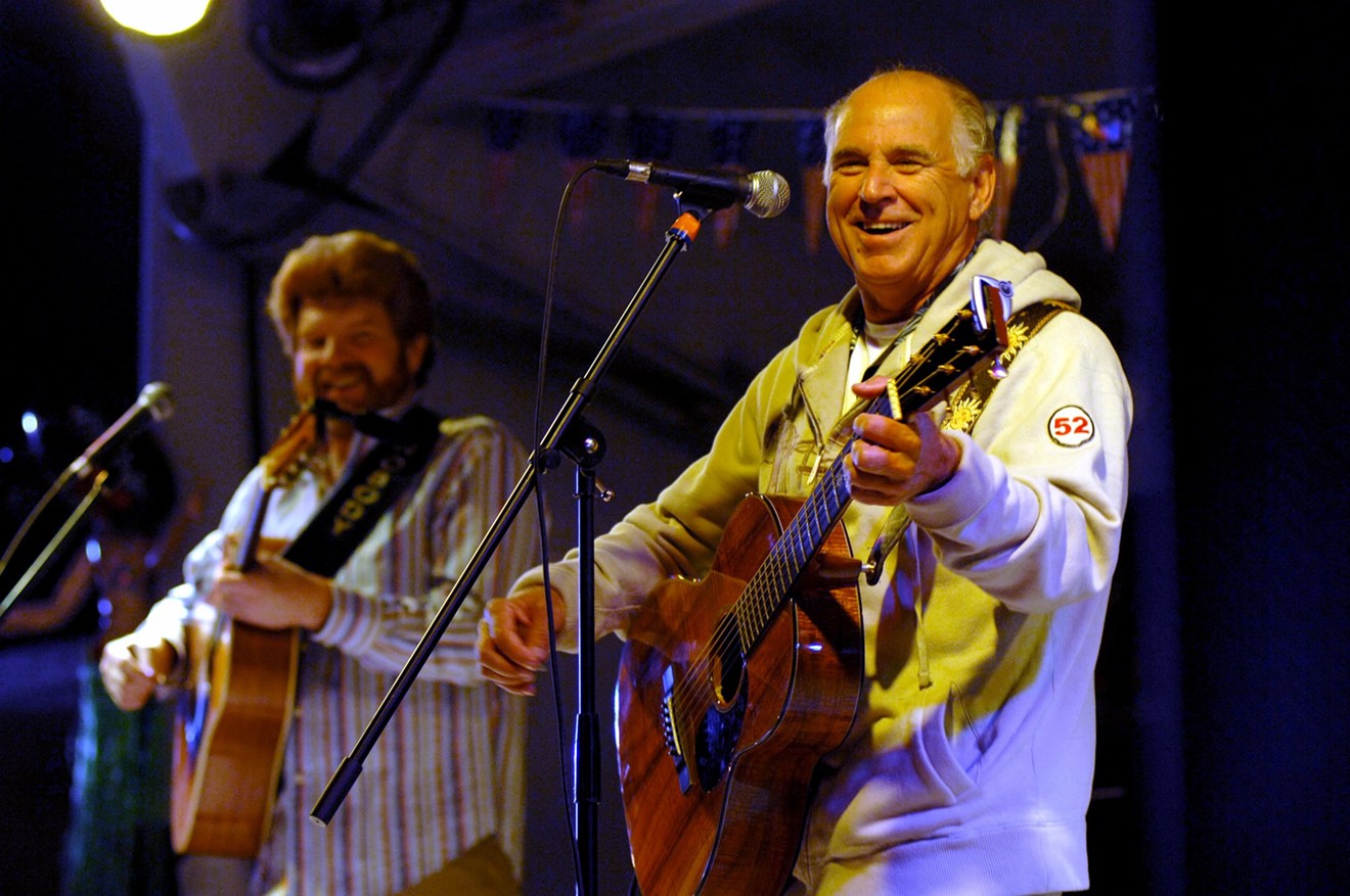 Live Nation is apparently in negotiations with Jimmy Buffett to play in Miami Beach during spring break.