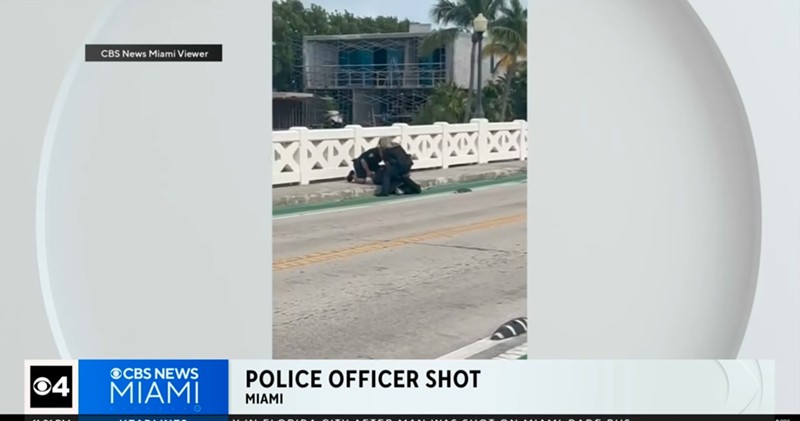 Miami Beach officer Shenaqua Stringer shot fellow officer Fabio Bolanos during a struggle with a subject on the Venetian Island Causeway in March 2024.