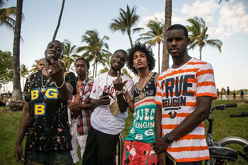 Image: Visitors to Miami Beach respond.