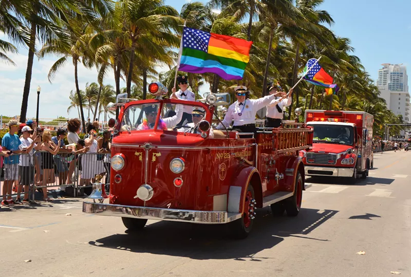 Image: Miami Beach's Pride Parade in 2016.