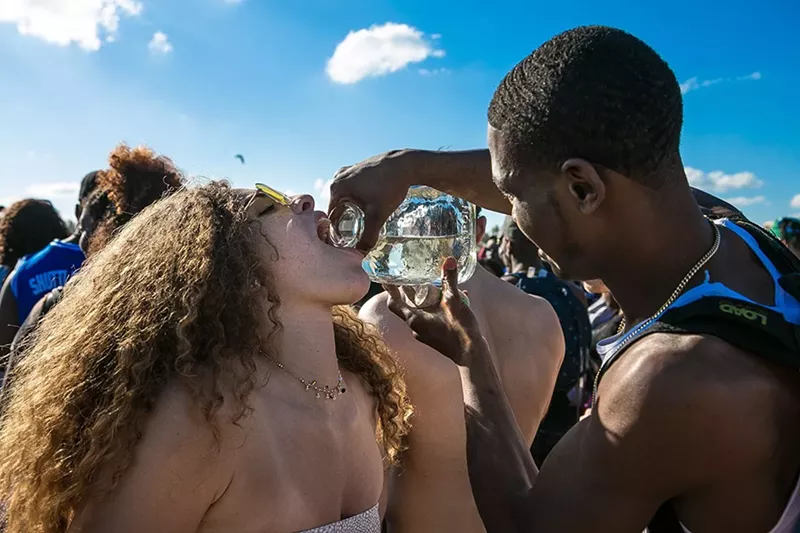 Image: Spring break 2018 in South Beach.