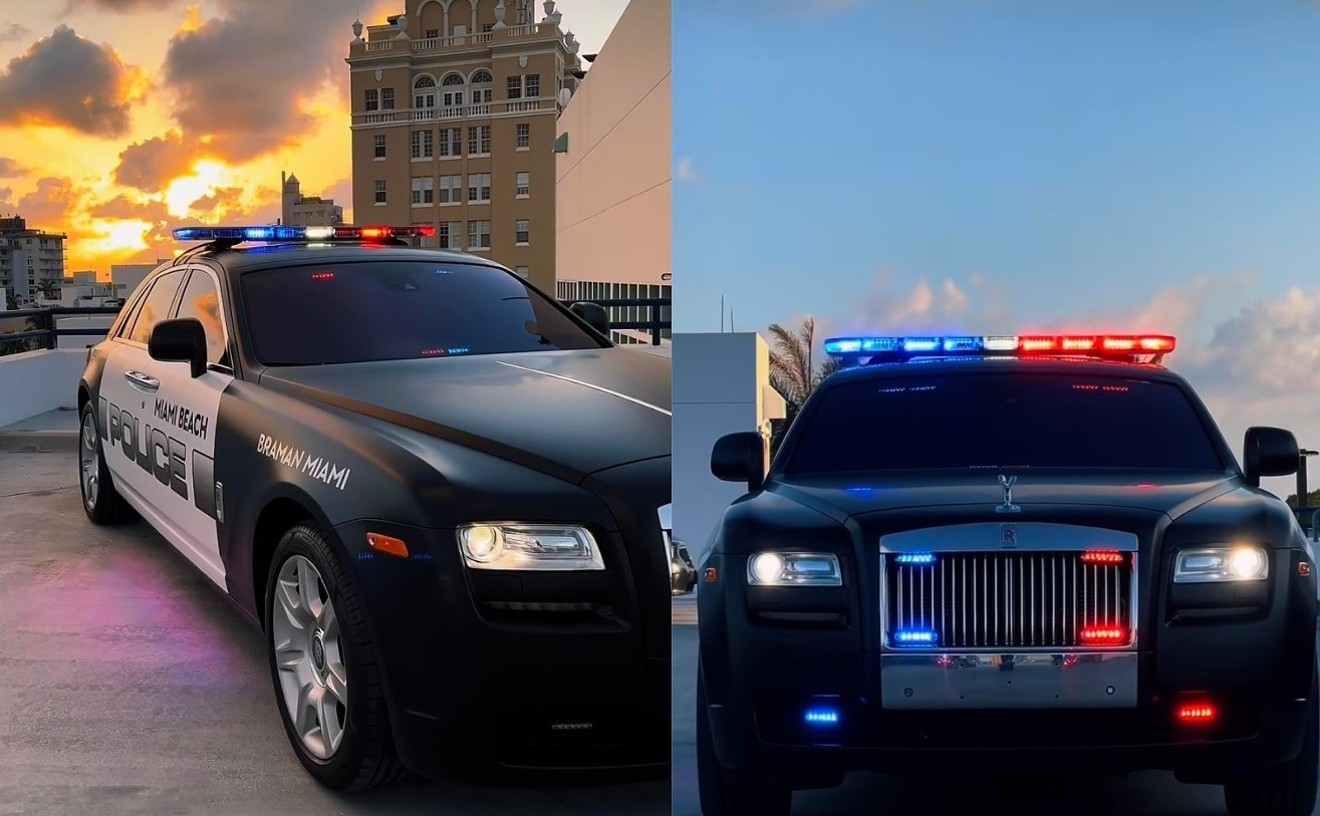 Miami Beach Unveils Rolls-Royce Police Car