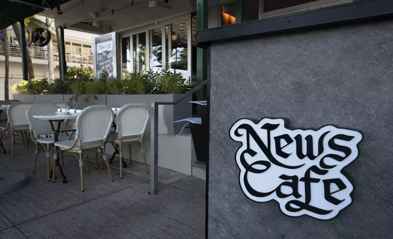 Image: News Cafe has reopened, and it's ready to usher an all-new renaissance in Miami Beach.