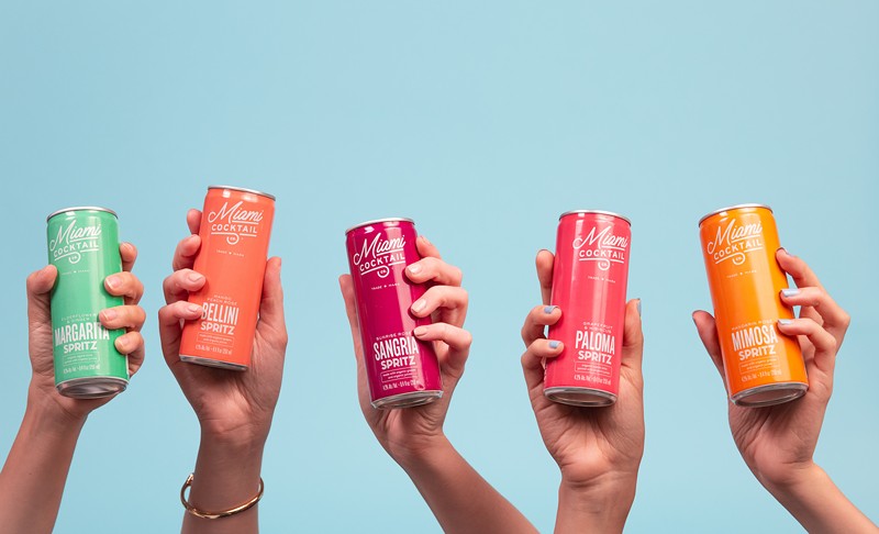 Miami Cocktail Co. has launched a line of canned cocktails.