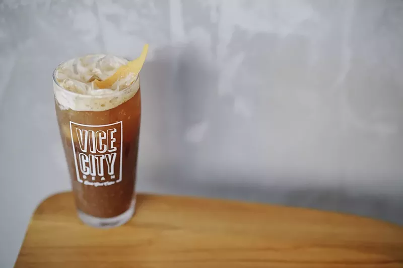 Image: Vice City Bean's Spro &amp; Tonic blends tonic water and espresso.