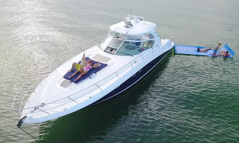 Image: Instead of a tailgate, try a sailgate.