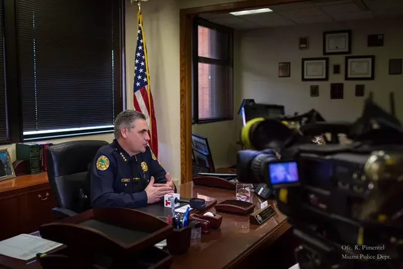 Image: Miami Police Chief Rodolfo Llanes
