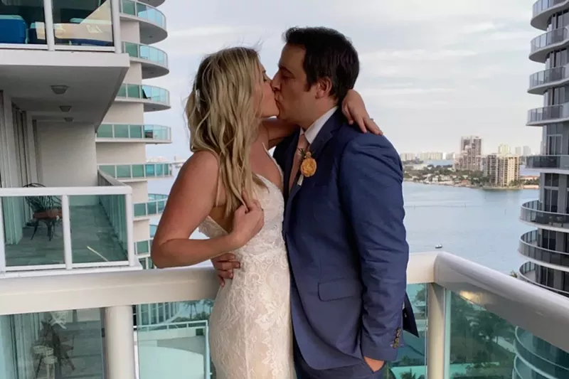 Image: Ben says he couldn't wait to be married to Jamie.