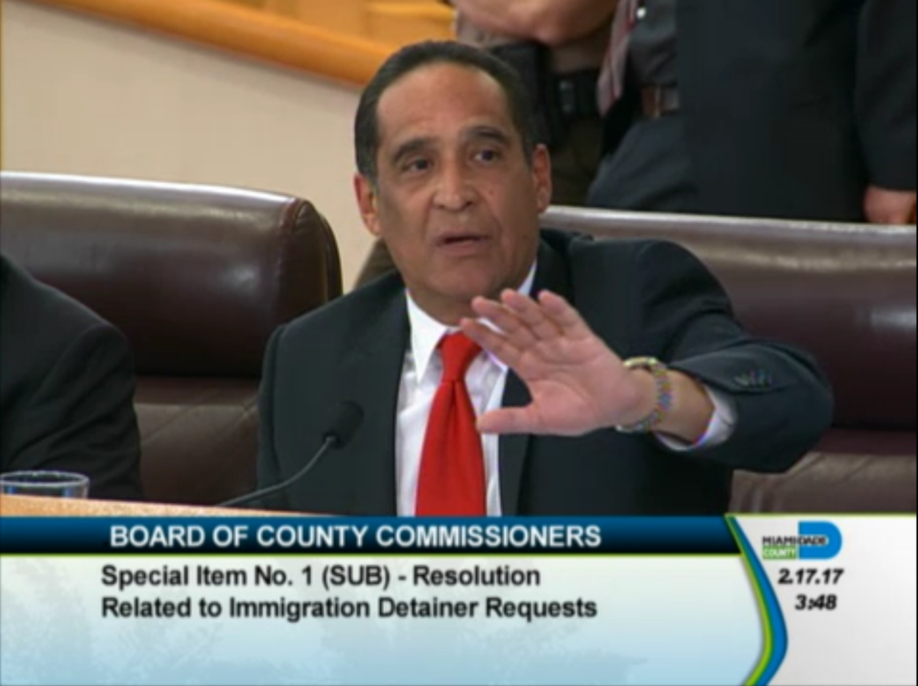 Miami-Dade County Commissioner Joe Martinez