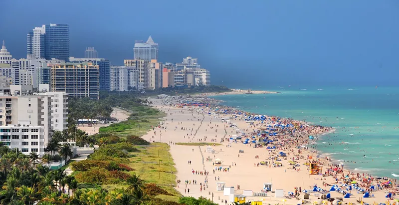 Image: Beaches in Miami-Dade County will be closed to prevent the spread of coronavirus.