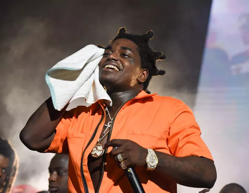 Image: Kodak Black is facing two new felony gun charges in Miami-Dade County.
