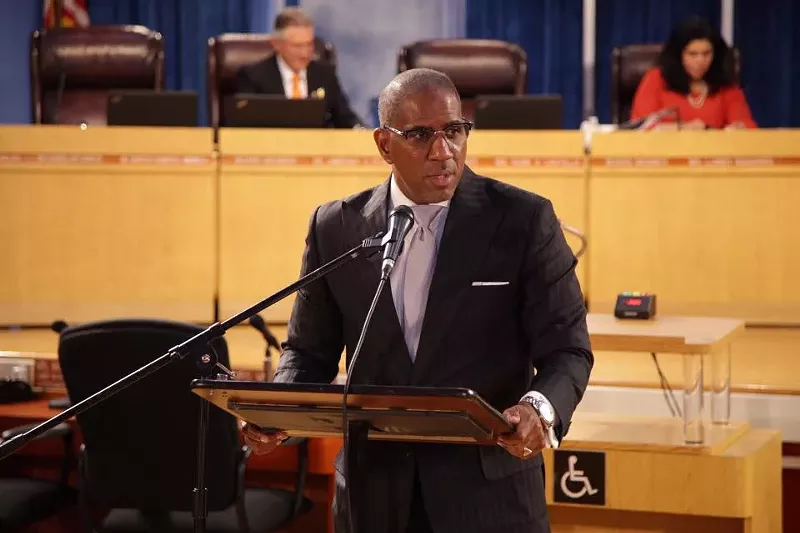 Image: Miami-Dade school board member Steve Gallon III