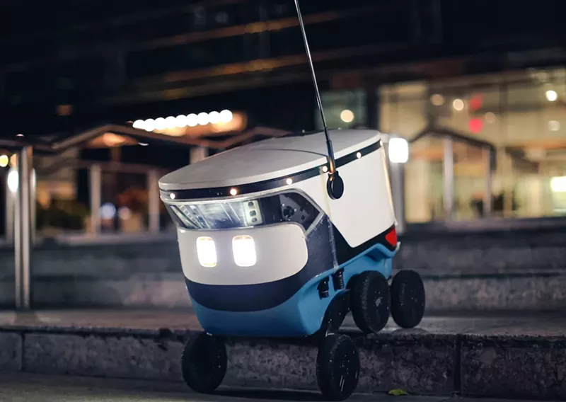 Image: The AC Hotel Miami Dadeland is among the first in the area to offer robot food delivery.