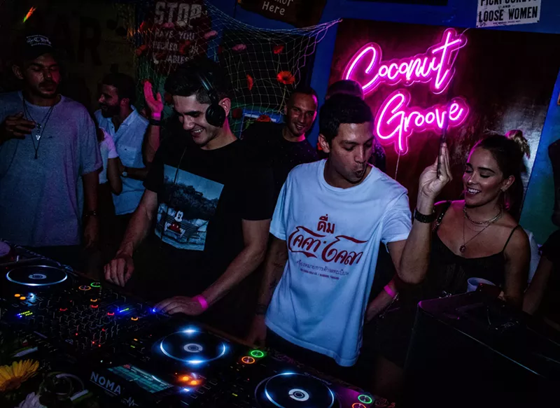 Image: Groove in the Grove at Coconut Groove.