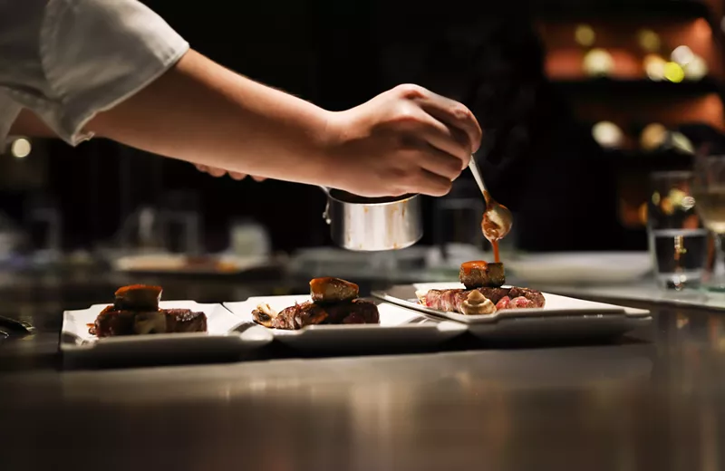 Image: Guests can dine at Wildfire every Wednesday through Sunday evening until April 2023.