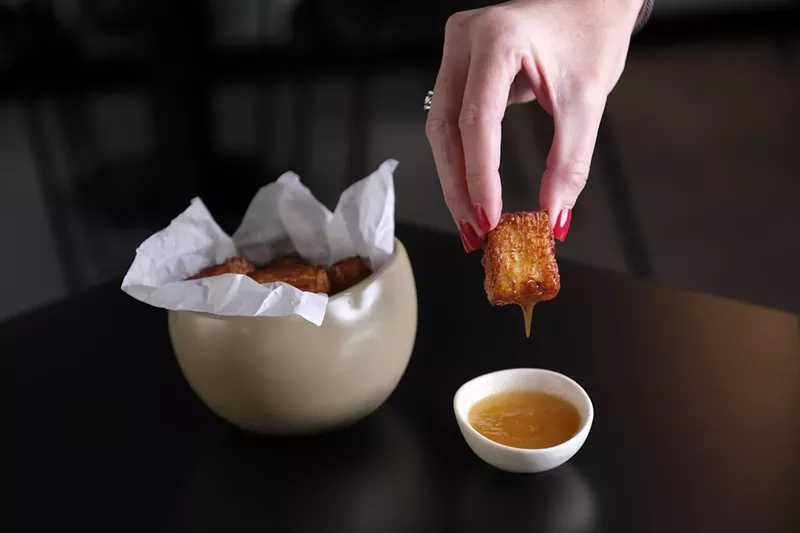Image: Crispy cheese is one of the menu items for the new Sunday brunch at Eating House.