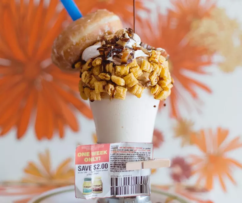 Image: The Breakfast Club milkshake at Vicky's House.