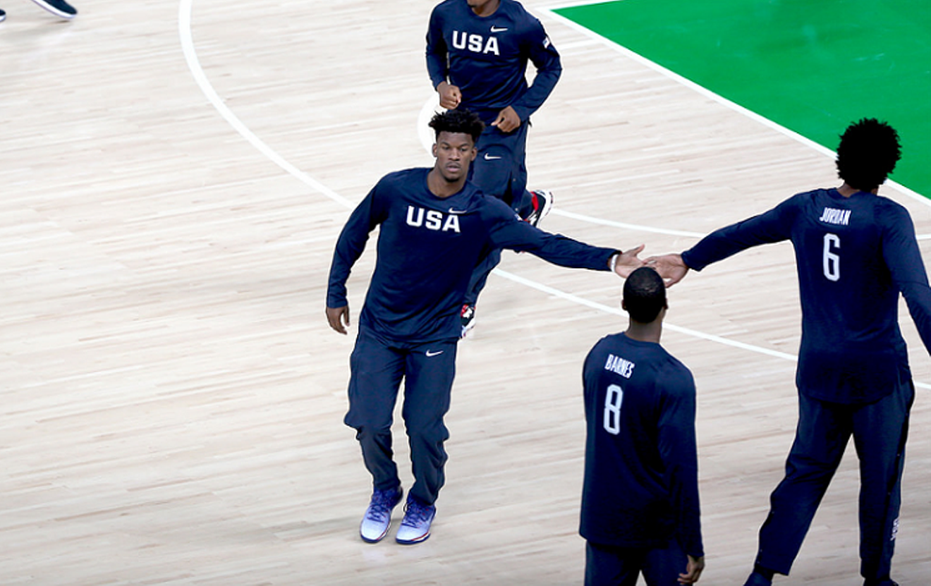 Jimmy Butler played with team USA