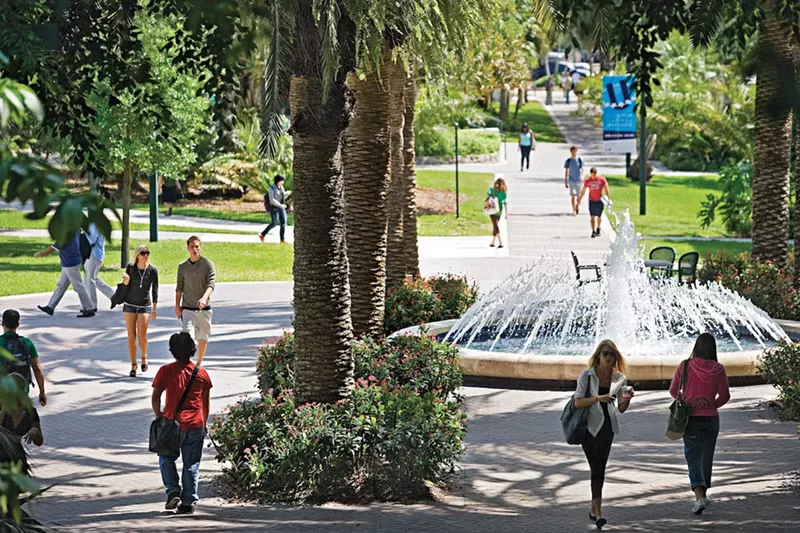 Image: The Miami Hurricane, the University of Miami's student newspaper, reports that fraternities have continued to throw parties despite rules barring large social gatherings.