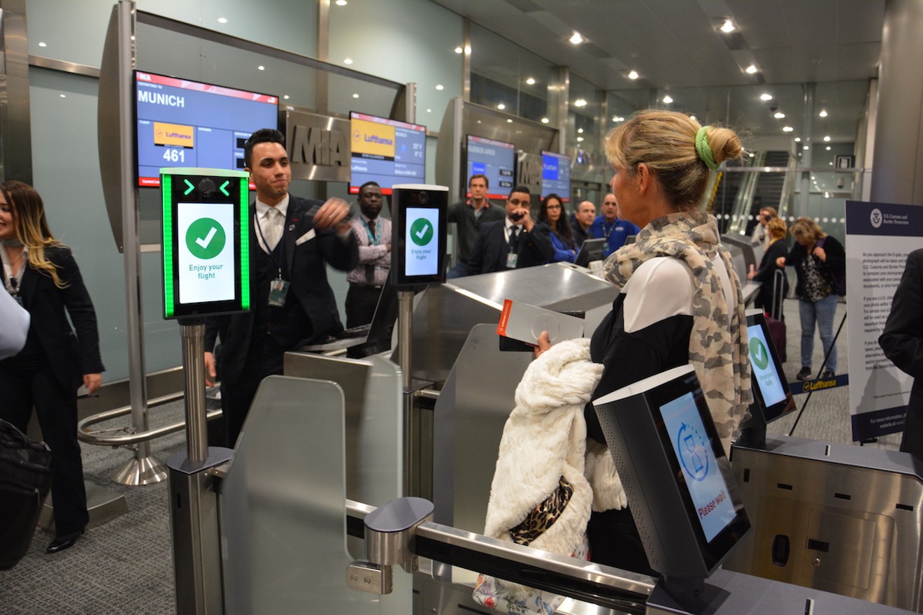 In 2018, the technology was introduced at MIA by U.S. Customs and Border Patrol (CBP) to screen passengers arriving from international destinations