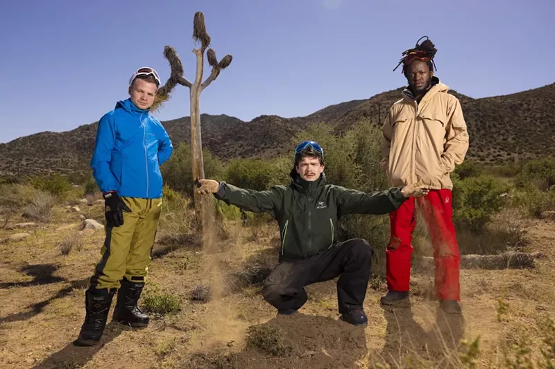 Image: Black Midi takes the stage at Gramps on June 23.