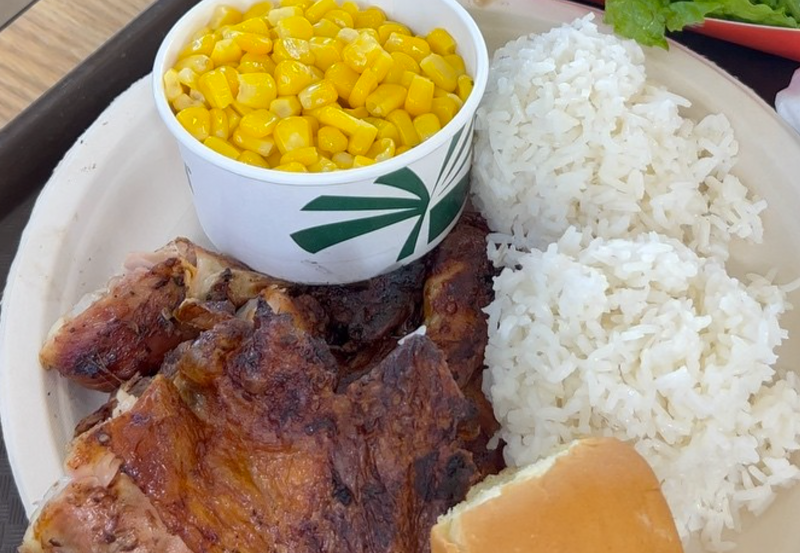 Image: Miami Pollo Tropical fans on Reddit are going off after they discovered that chicken platter sides like rice and beans now cost extra and miss how it was.