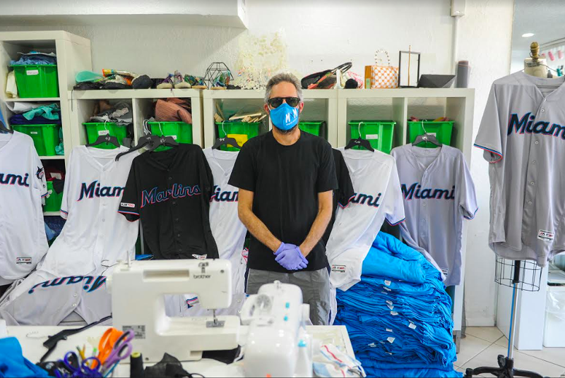 Miami Heat store turning $100k of unsold jerseys into masks for local  medical facilities 