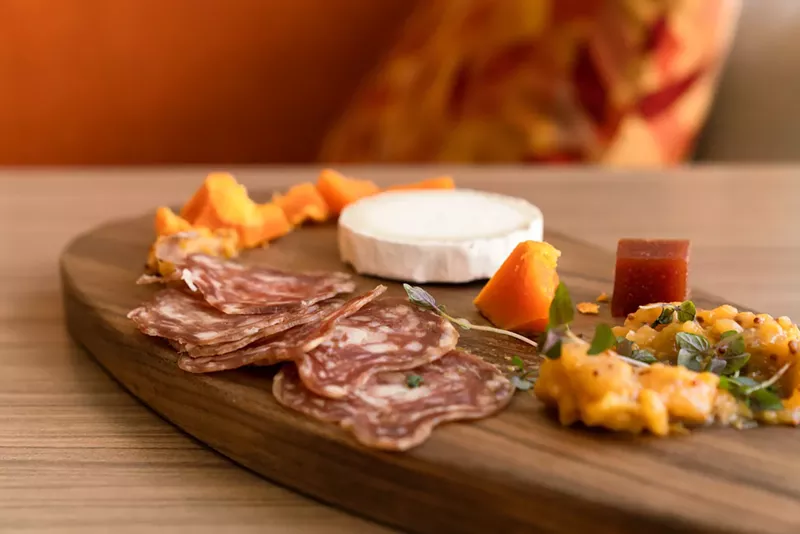 Image: Charcuterie board at Novotel Miami Brickell.