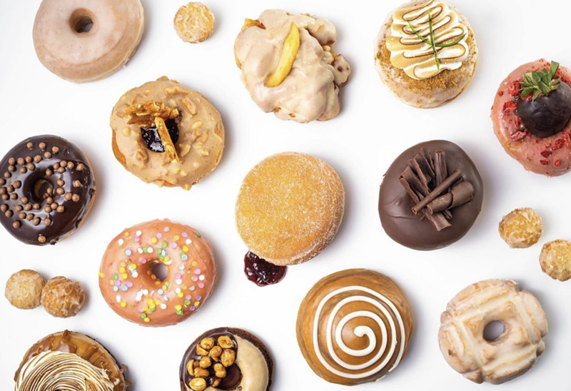 Image: Miami pastry chef Max Santiago has opened Max'd Out Donuts in North Miami Beach.