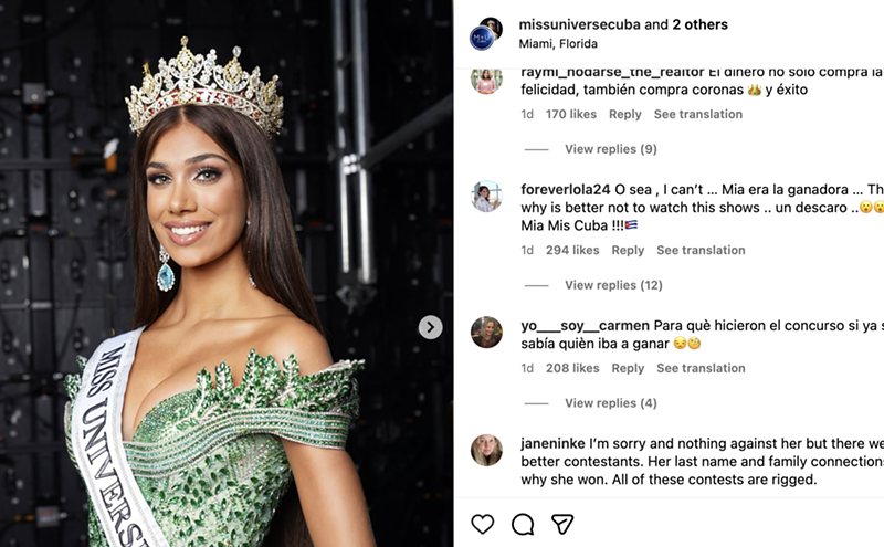 Image: Miami Readers Sound Off on Miss Universe Cuba Controversy