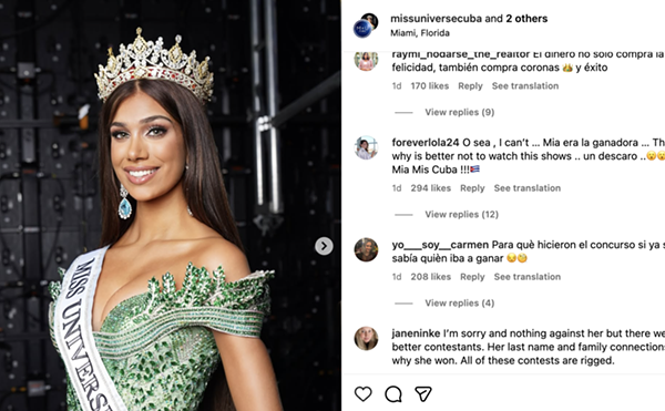Image: Miami Readers Sound Off on Miss Universe Cuba Controversy