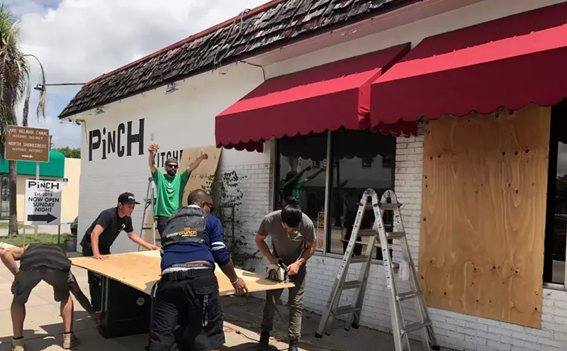 Image: Miami Restaurants Prepare for Hurricane Irma