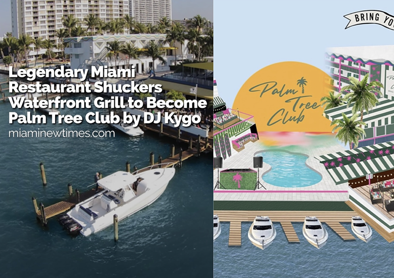News of Shuckers Waterfront Grill's acquisition to become DJ Kygo restaurant and hotel Palm Tree Club sparks social media outrage and Change.org petition.