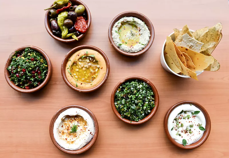 Image: Boulud Sud's colorful fare