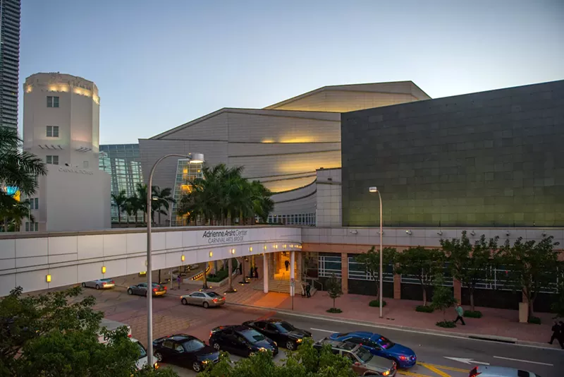 Image: Miami's arts and entertainment venues have suspended events in response to the global COVID-19 outbreak.