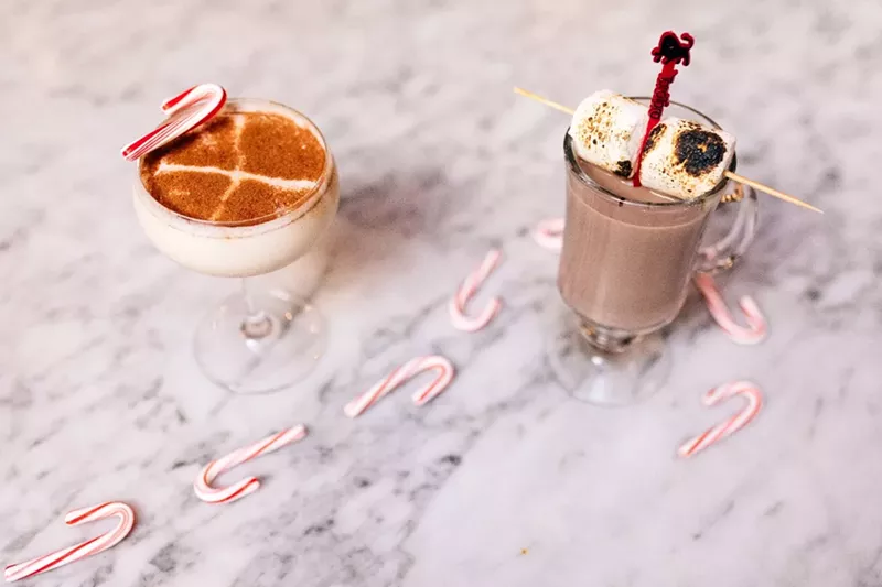 Image: Toro Toro's festive coquito cocktail