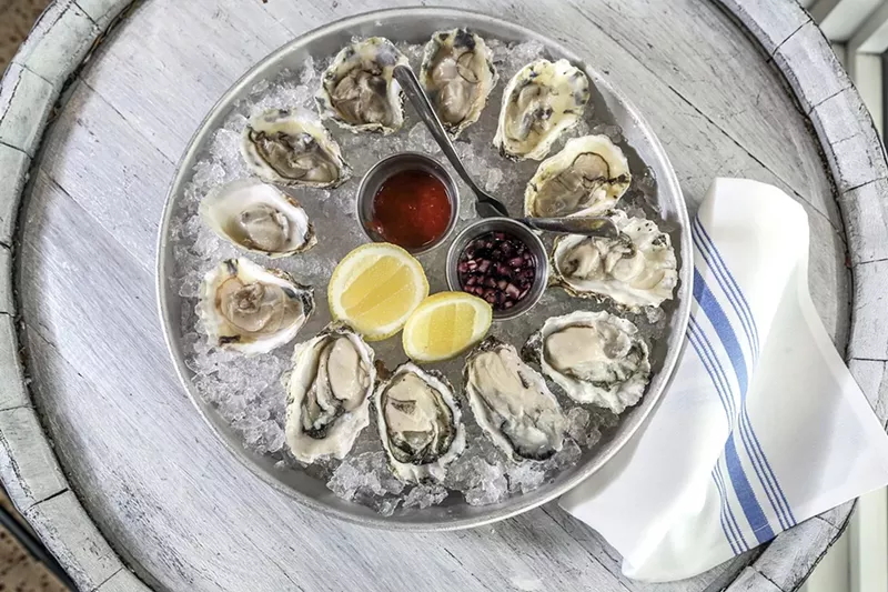 Image: Oysters from Ella's Oyster Bar