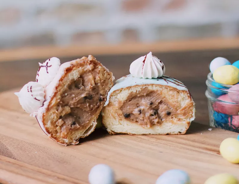Image: The Salty Donut's limited-edition Easter doughnut.