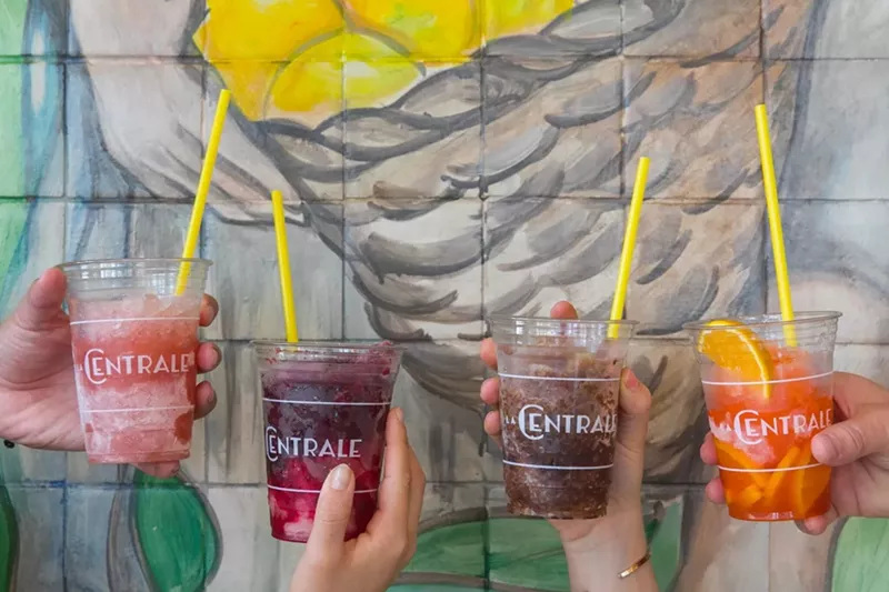 Image: Boozy granitas