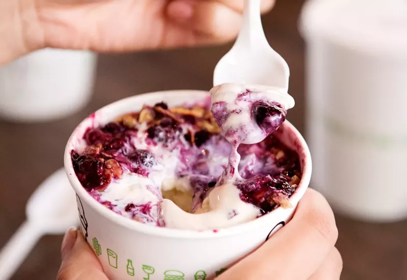 Image: Concrete at Shake Shack