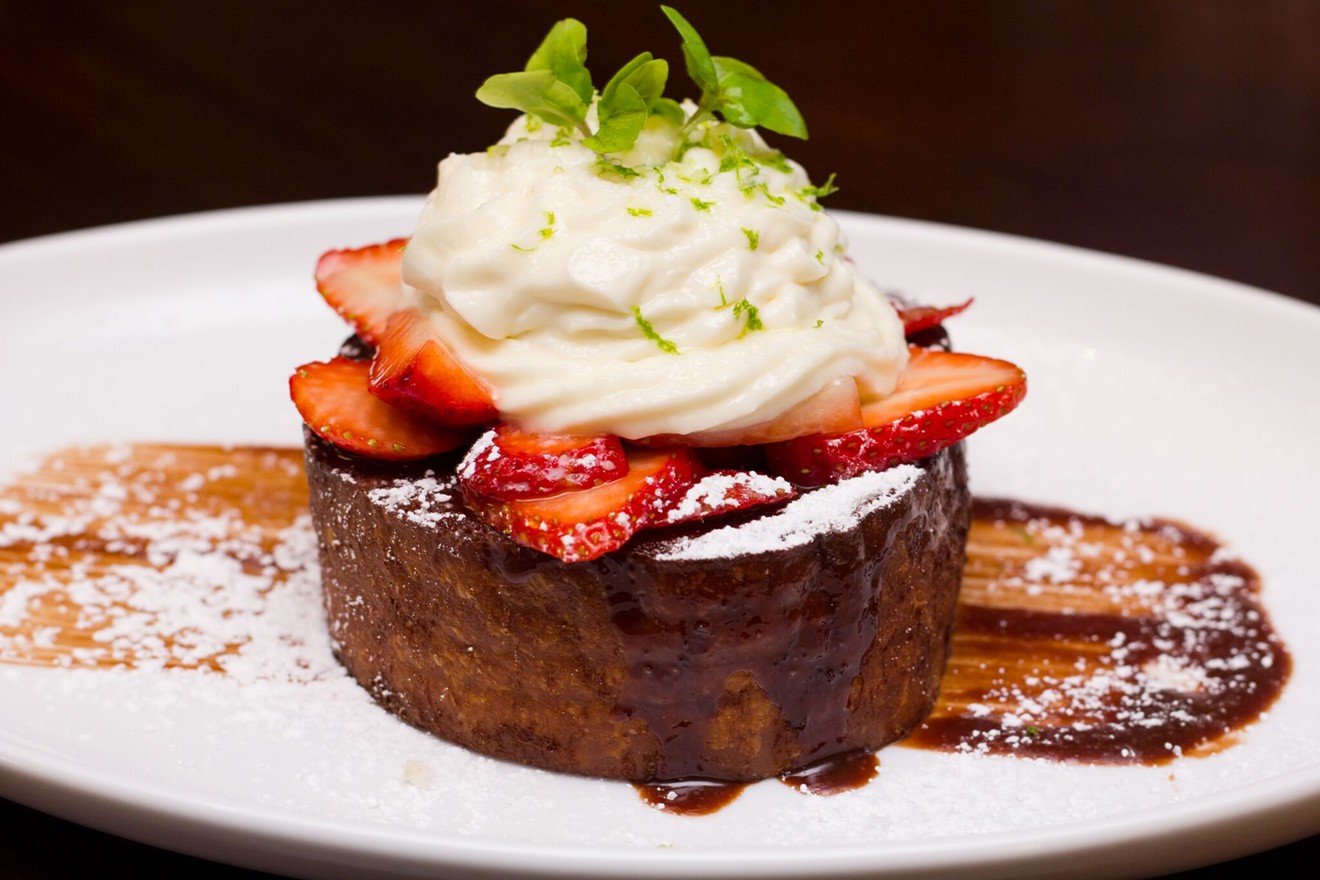 The Restaurant at the Raleigh's Nutella French toast will be at New Times' Out to Brunch.