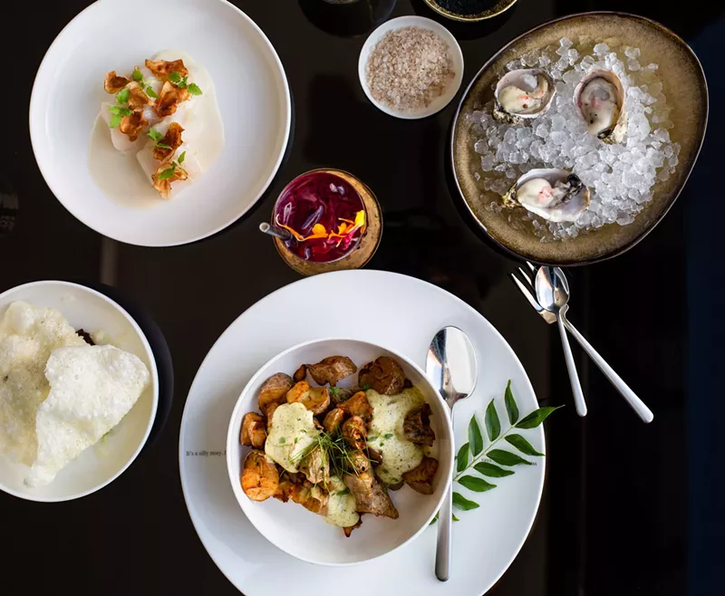 Image: Chef's tasting at Three.