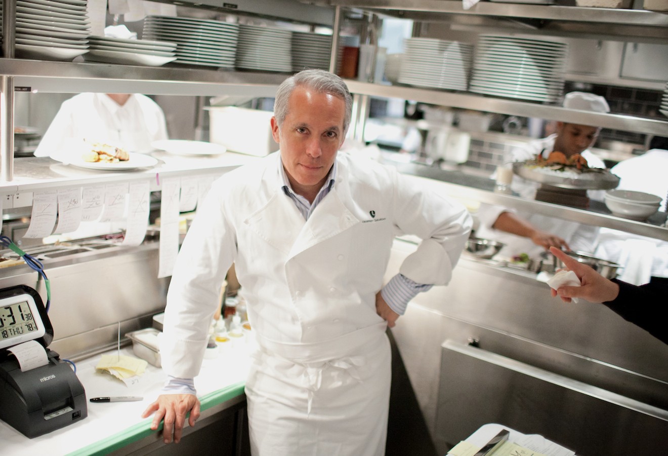 Celebrity chef Geoffrey Zakarian at Point Royal at Hollywood's Diplomat Resort.