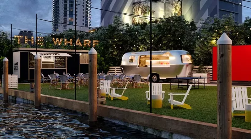 Image: The Wharf debuts Friday.