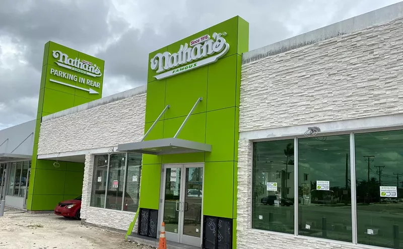 Image: Miami's First Nathan's Famous Location Is Opening — a Stone's Throw From Arbetter's