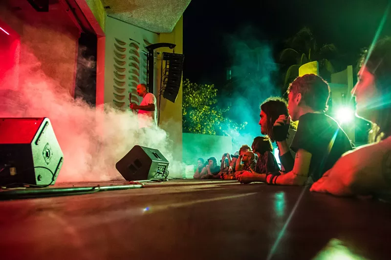 Image: Fans enjoy a show at the North Beach Bandshell.